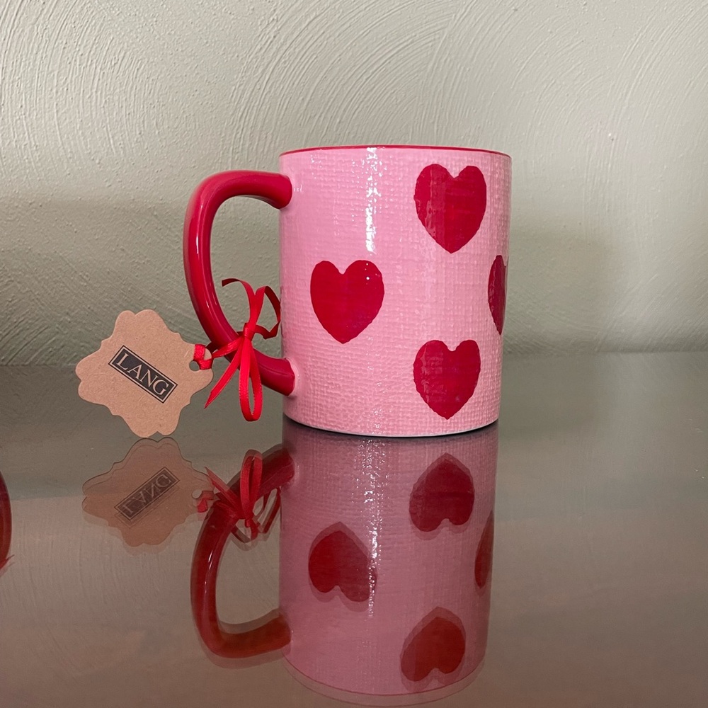 Hand-painted Valentine’s Day Lang Mugs